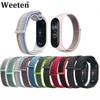 For Mi Band 6 7 Colorful Soft Nylon Strap For Xiaomi MI Band 6 Strap Smart Bracelet Replacement