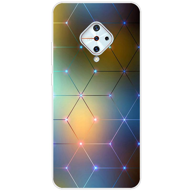 Чехол для Vivo V17 Чехол для Vivo 1920 TPU Чехол Силиконовый Мягкий TPU Мультяшный Чехол для телефона Vivo v17 Россия Vivo S1 Pro Funda V1945A