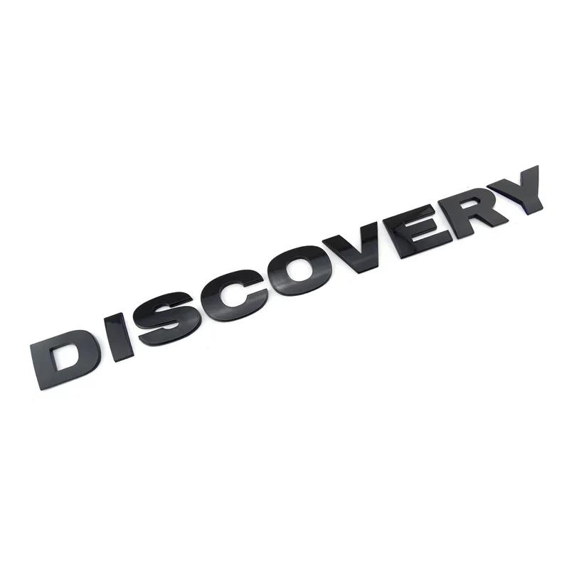 3D ABS Letters Logo Car Front Hood Badge Bonnet Sticker Land Rover Discovery Sports Emblem Discovery 4 3 5 2 TD5 Accessories SA3