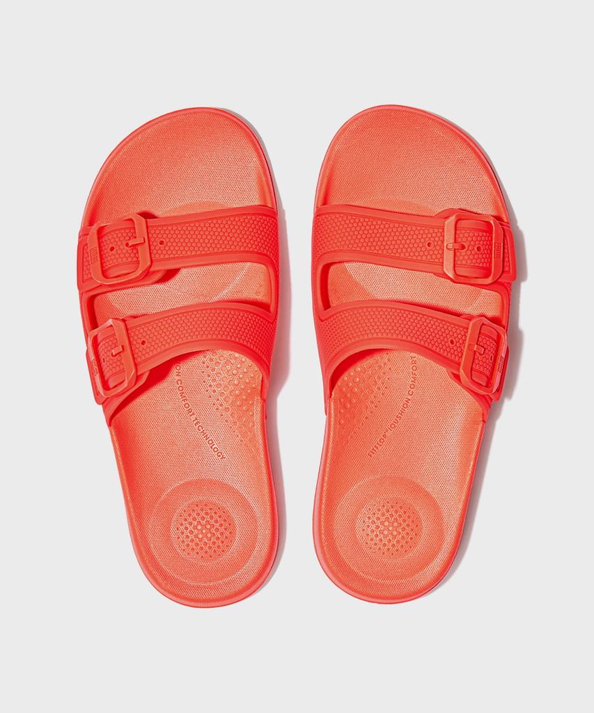 Fitflop Eye Cushion Buckle Slide Неоновый Оранжевый