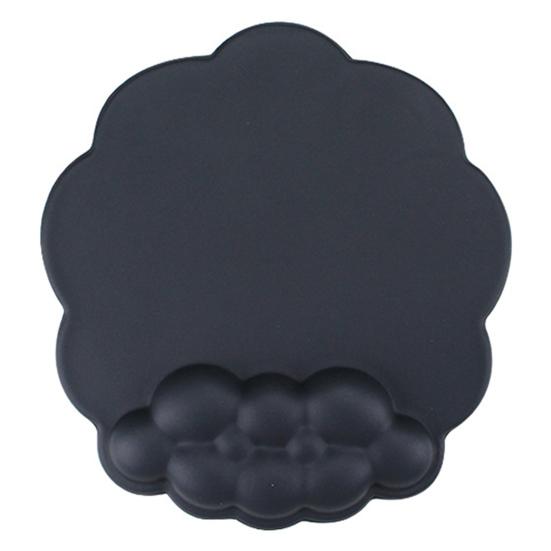 Эргономичная клавиатура, подставка для запястий, коврик для мыши в форме облака, нескользящий силиконовый настольный коврик для мыши, офисный ковер для мыши, браслет, мягкая поддержка