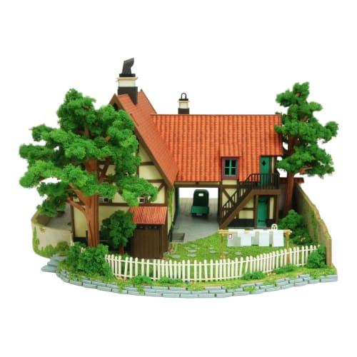 Sankei Studio Ghibli Series Kiki's Delivery Service Goo-cho-ki-pan Shop Paper Craft MP07-43