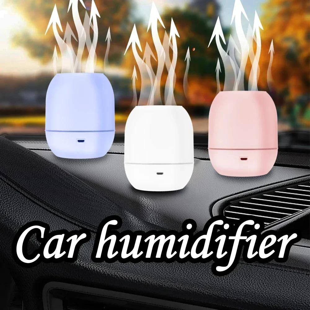 Mini Ultrasonic Air Humidifier LED Lamp USB Essential Oil Diffuser Car Purifier Aroma Anion Mist Maker With Romantic Ligh