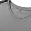 Emporio Armani Однотонная хлопковая футболка с коротким рукавом и круглым вырезом с вышитым логотипом Мужские топы EM000384-AF10779-U8082