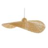 Suspension - DKD Home Decor - Bambou Chapeau - 70 X 70 X 10 Cm - E27 - Style Ethnique