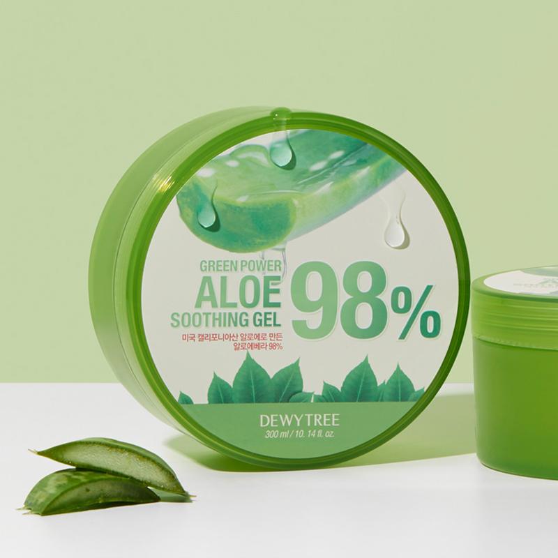 DEWYTREE Успокаивающий гель с алоэ Green Power 300 мл