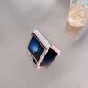 Подходит для чехла для мобильного телефона Samsung Z Flip7 Zflip 3 4 5 6 Складной защитный чехол Простой ПК Зеркальный чехол