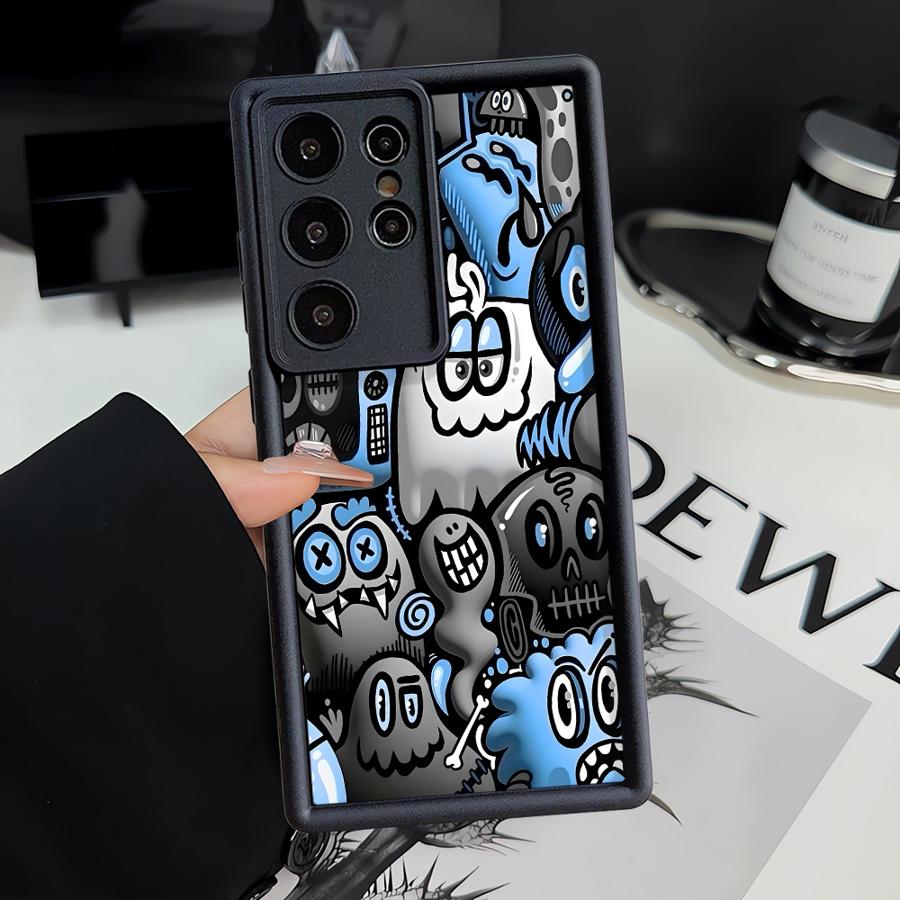 Case for Samsung Galaxy S26 Ultra S24Ultra S20FE S23 FE S22 S25 S21 S25 Edge S24 Plus Phone Cover Trendy Fashion Patterns