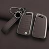 Alloy Leather Car Key Case Cover For VW Volkswagen Golf 7 MK7 Tiguan MK2 For Seat Ateca Leon FR 2 Ibiza Sk