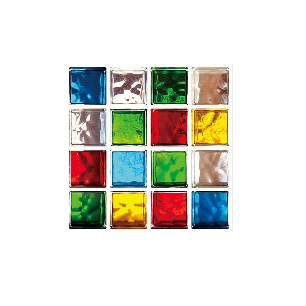 Kitchen Fashion Mosaic Self-adhesive Removable Tile Stickers Wallpaper Wall Stickers DIY Home Decor