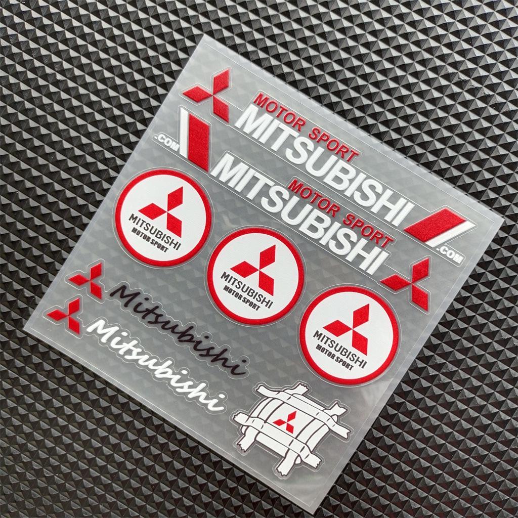3D Светоотражающие Виниловые Наклейки для Автомобиля Мотоцикла Для Mitsubishi EVO Ralliart Triton Ex Star Mirage Jinxuan Galant ASX Наклейка
