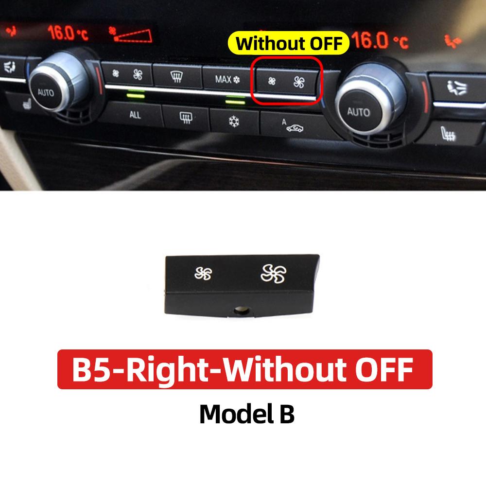 Кнопка-колпачок переключателя управления вентилятором для BMW F10 F11 F01 F02 F06 F07 F12 F15 F16 Автомобильный Автомобильный Обогреватель Климат Ветер Кондиционер Крышка