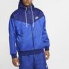 Nike Спортивная куртка Windrunner с капюшоном, мужская верхняя одежда, темно-королевский-синий CU4514-455