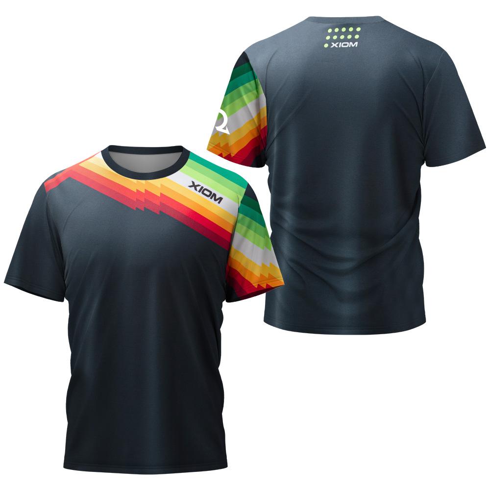 Men's Table Tennis T-Shirt Men Summer Tennis Badminton T-Shirt Top Table Tennis Club Quick Dry Short Sleeved