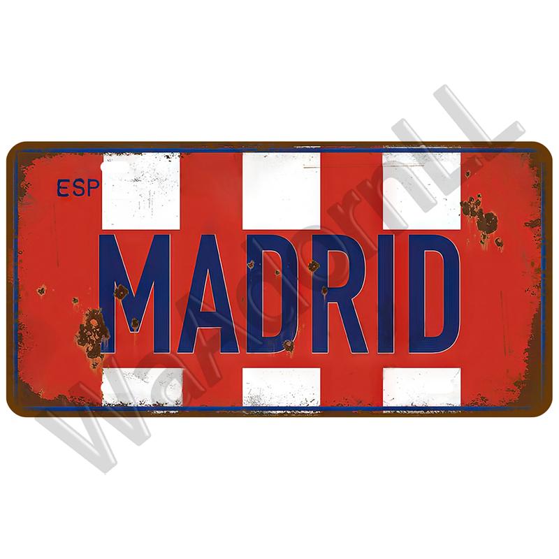 Город, штат, США, жестяная вывеска, винтажная металлическая вывеска, жесть, ретро-металлический постер, домашний декор для стен, бара, паба, клуба, украшения