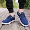 2024 Новые мужские парусиновые туфли Классические дышащие мужские повседневные туфли Уличные нескользящие плоские кроссовки Модные легкие мужские теннисные туфли