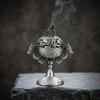 Vintage Metal Incense Holder Handmade Sandalwood Incense Burner Aroma Burner  Tea Ceremony