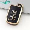 For Toyota Prius Plus Auris Avalon Verso Rav 4 Corolla 2013 Yaris Hybrid Remote 3 Buttons TPU Car Key Case