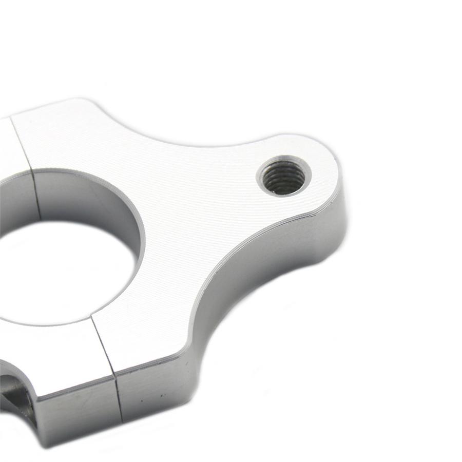 45mm CNC Motorcycle Steering Damper Stabilizer Bracket Fork Mount Clamp Holder