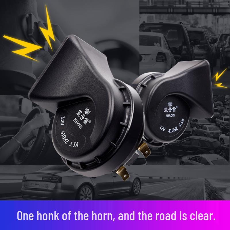Compatible with ORA White Cat, Black Cat, Haomao GT iQ New Energy; Easy Installation Car Snail Horn.