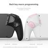 LinYuvo KS63 RGB Wireless Controller Gamepad for Switch & Switch OLED, Retro GameCube Turbo Gaming Pad with Back Button