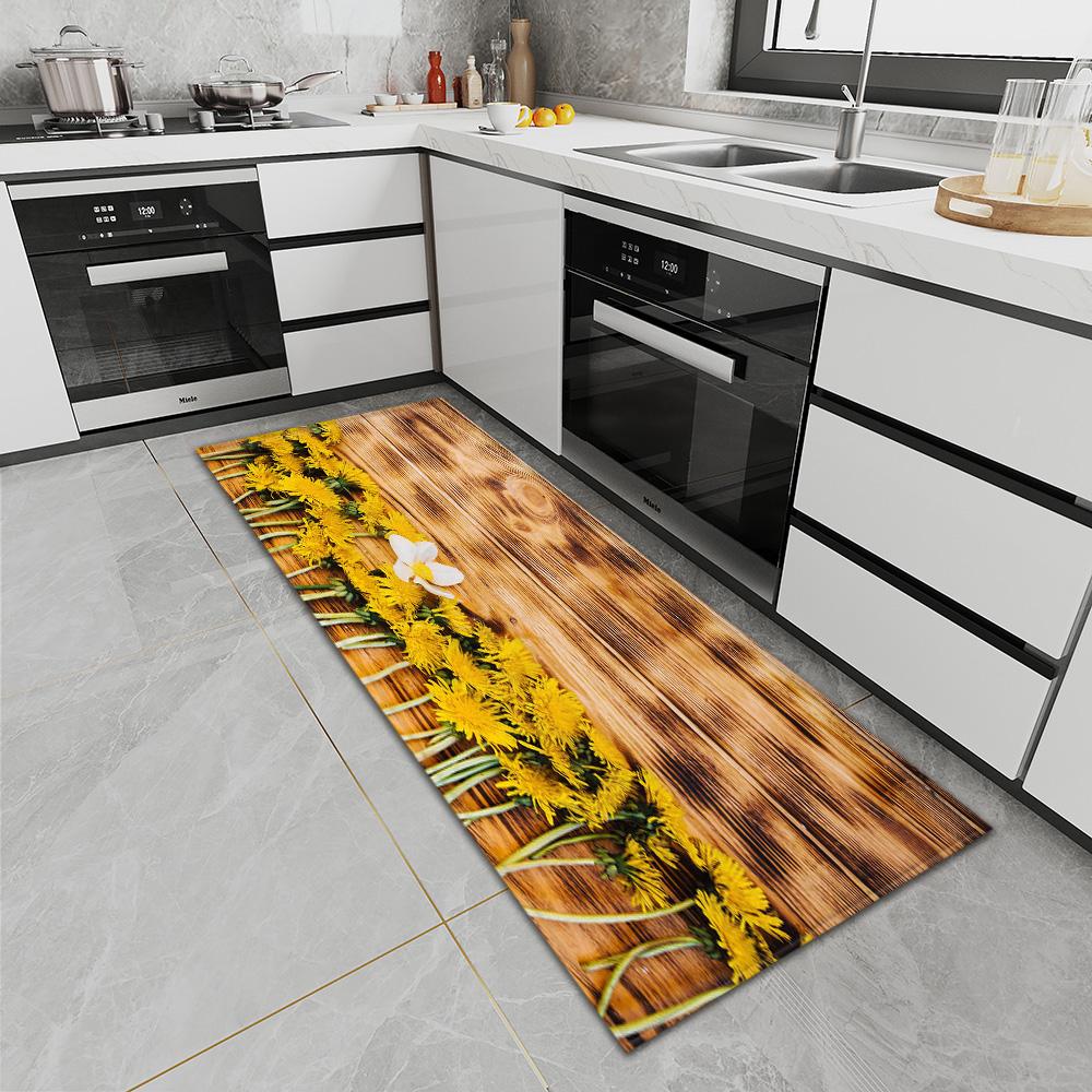 Коврик для кухни, коврик для входной двери, ковер для спальни, коридора, ванной комнаты, нескользящий пол, ковер с рисунком для гостиной