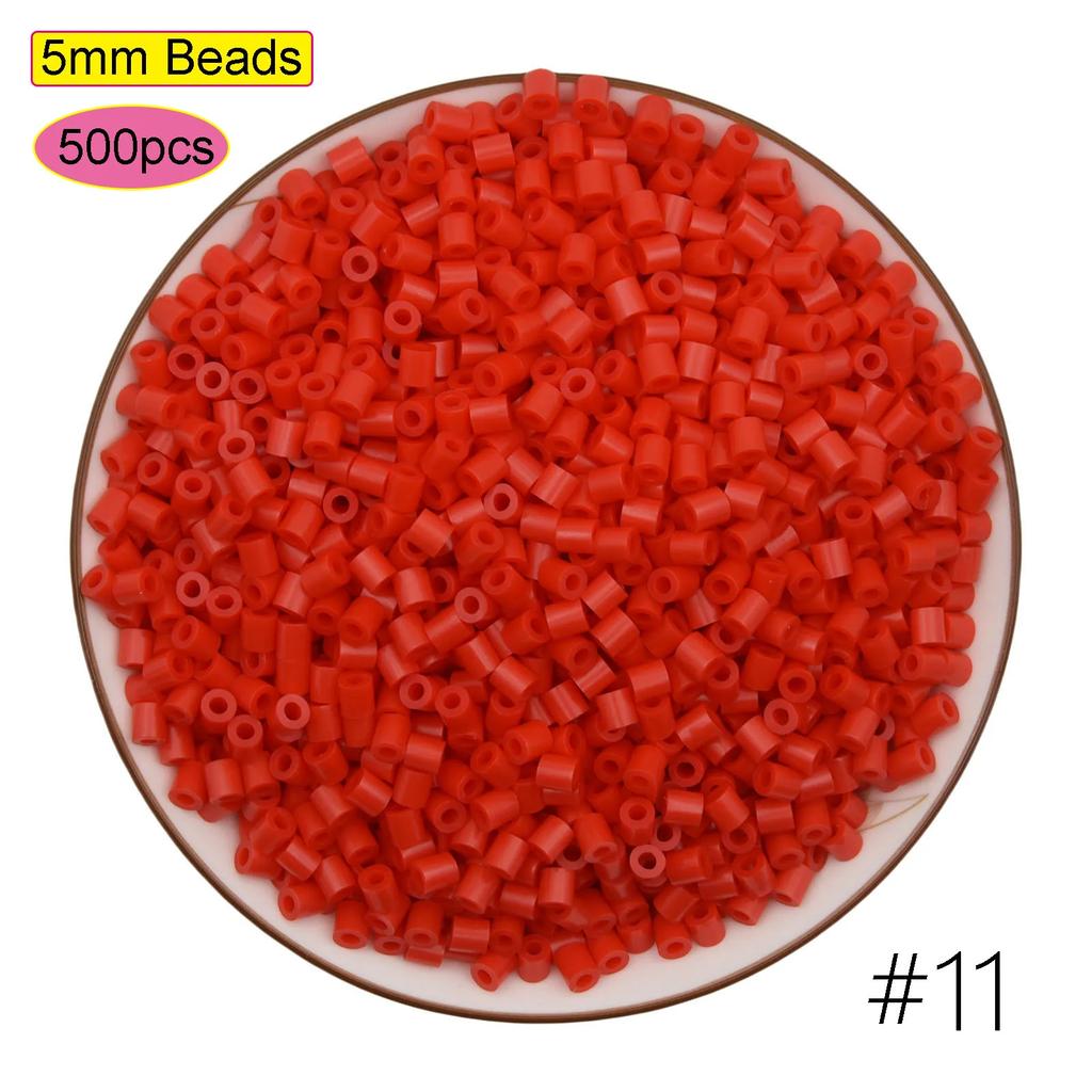 5 мм 500 шт. черный, белый, серый, синий, зеленый, фиолетовый, бусины Hama для детей, железный предохранитель, бусины Perler, головоломка «сделай сам», пиксель-арт, подарок, детская игрушка