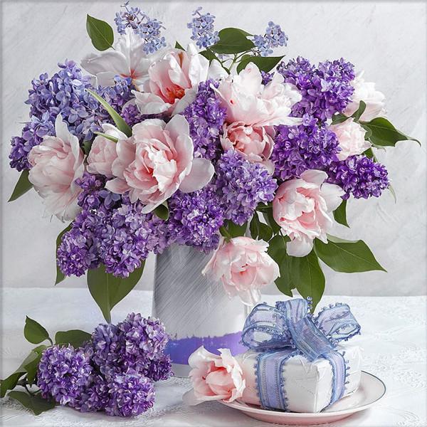 5D алмазная живопись пион горный хрусталь комплект распродажа Алмазная вышивка цветок вышивка крестиком мозаика ромашка рукоделие домашний декор