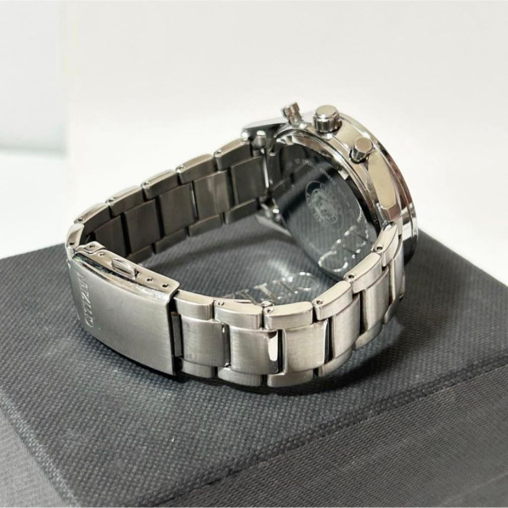 Б/у Часы CITIZEN Citizen Collection Eco Drive H500-S061091 Солнечные Серебристый Черный Циферблат Мужские