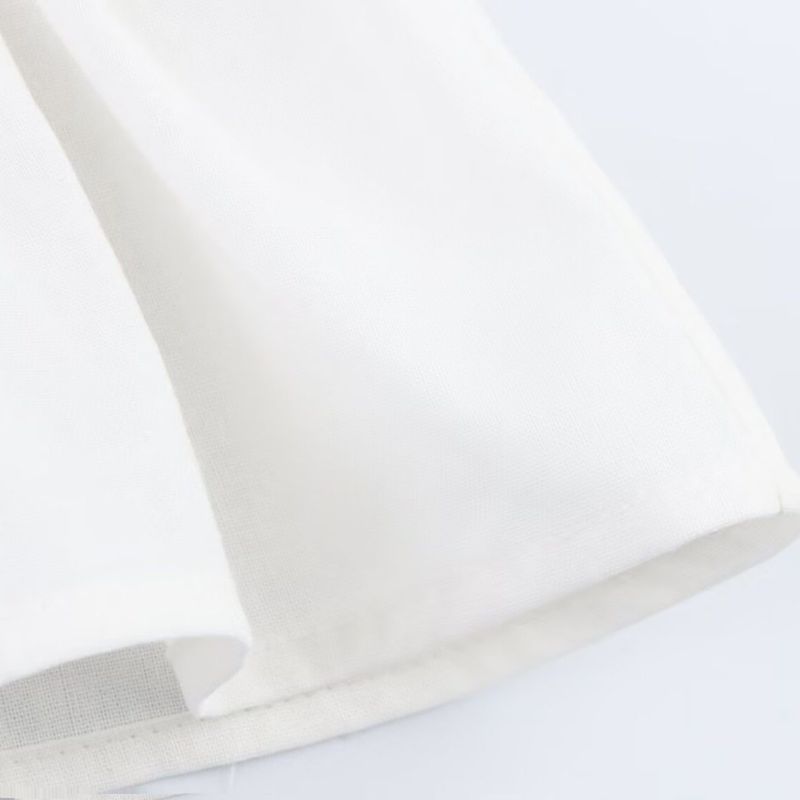 Kaslead New Arrival Women's Clothing Fashion Style Fashion Small Round Lapel Embroider Sleeveless Tops 0881041 251