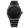 RORIOS Date Quartz Business Watch for Black Belt B Men's Watch, Popular, Simple, Calendar, Display, Waterproof, Analog, Watch, Men's, Stylish,