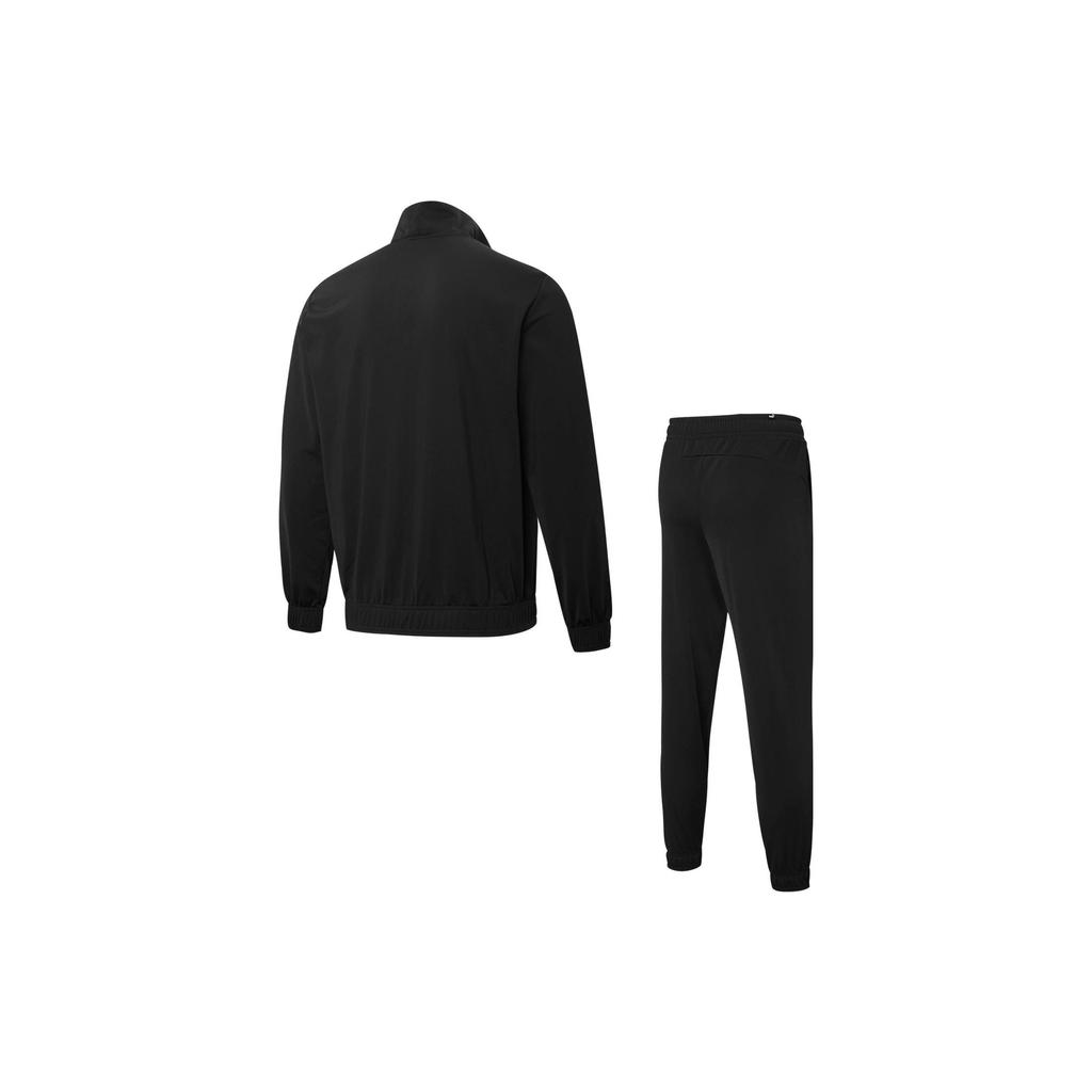 Puma Куртка с воротником-молнией и манжетами, комплект для бега, мужские куртки и брюки, черный цвет 846467-01