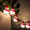 LED Christmas Snowman Strings Christmas Tree Holiday Party Decoration