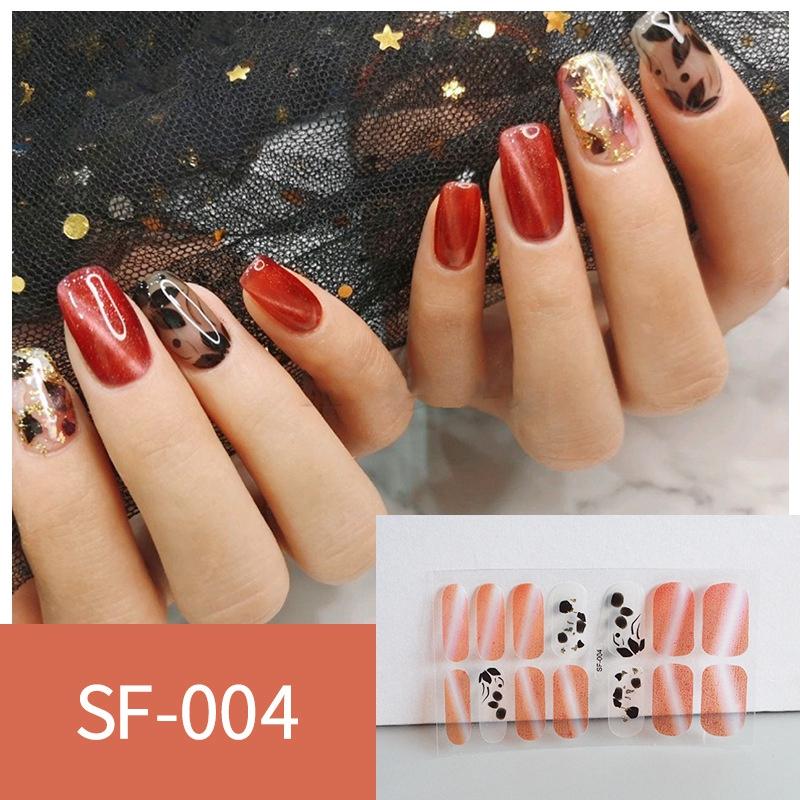 Модные прозрачные магнитные полуотвержденные гель-наклейки для ногтей с изображением кота, УФ/светодиодная лампа для выпечки, гель-паста для ногтей, обертывания, гель-лак, цветной дизайн