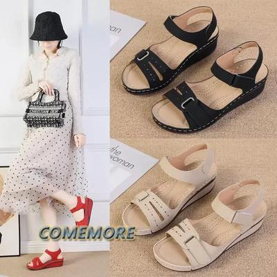 Женские сандалии Мягкие женские удобные балетки С открытым носком Пляжная обувь Обувь Модные женские шлепанцы Повседневные С рыбьим носком Большой размер