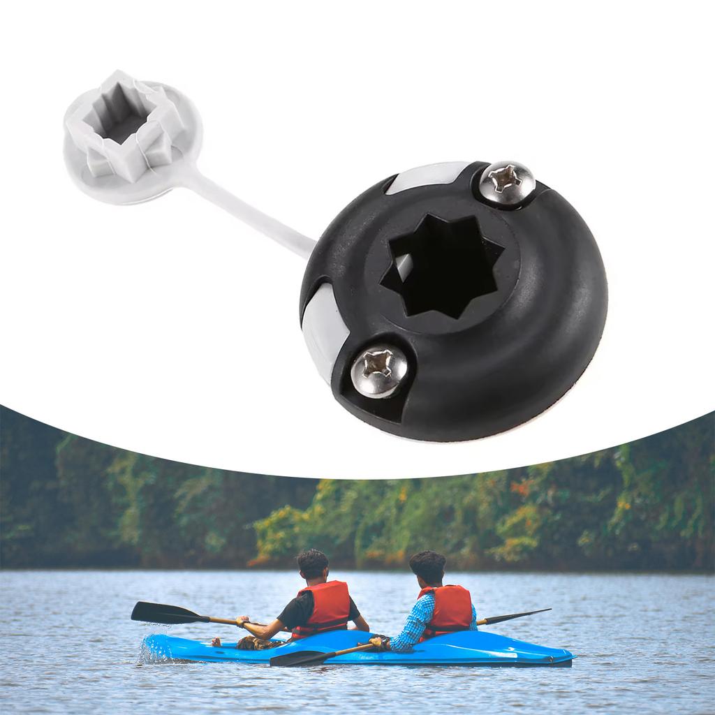 Крепление для каноэ-каяка с винтами, надувная лодка, держатель для удочки для морской рыбалки, крепление для перил лодки