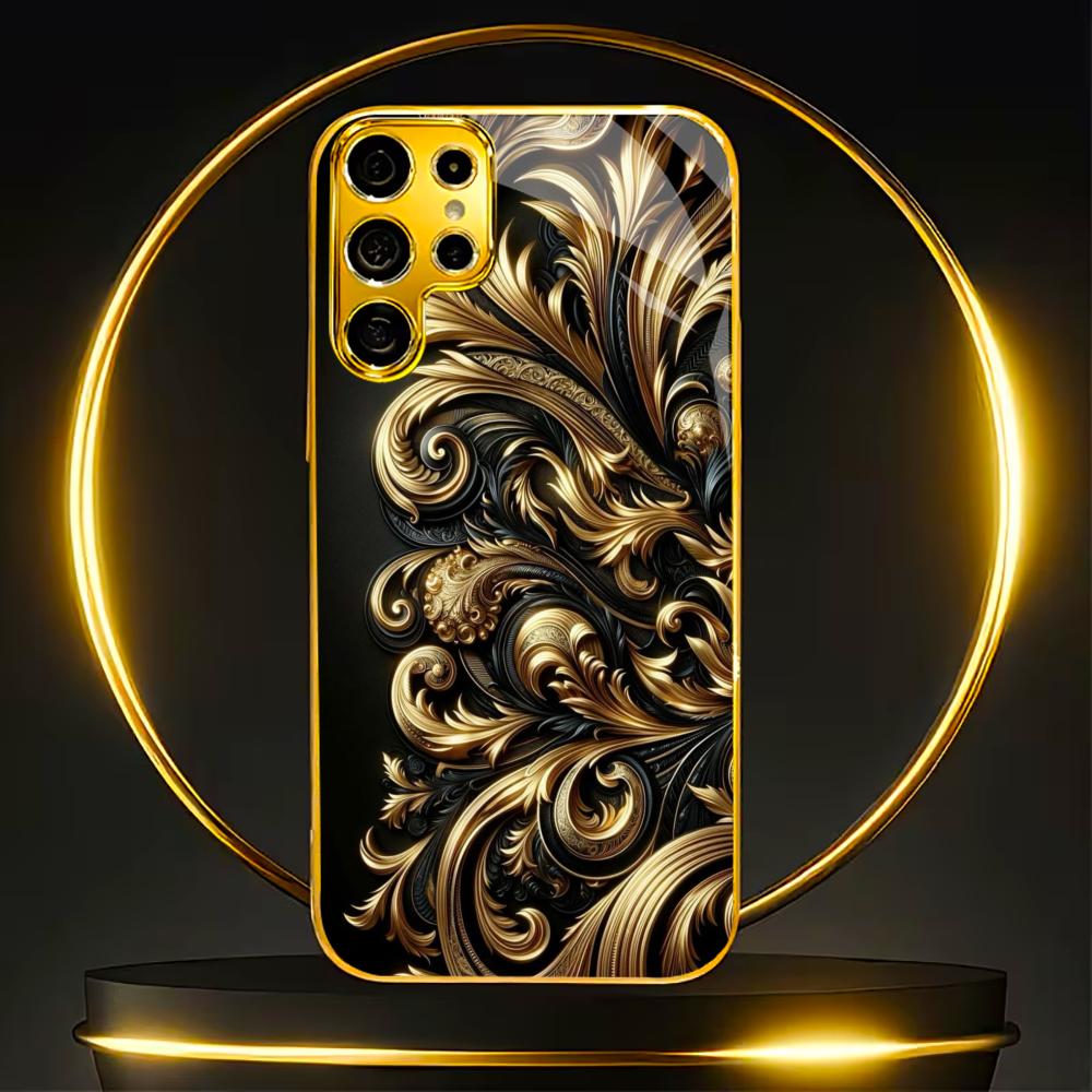 Защитная крышка Atmosphere High-end Электролитическое Стекло Чехол для Телефона для Samsung Galaxy S26 S25 S24 S23 S22 S21 FE,Ultra,Plus