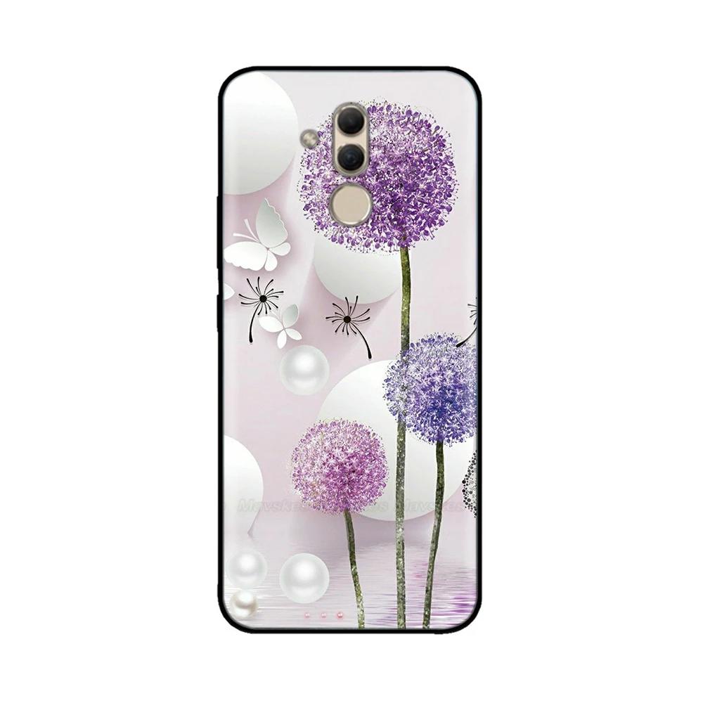 Чехол для телефона Huawei Mate 20 Lite Милый чехол-защита камеры для Huawei Mate 20 Mate20 Pro Чехлы Чехол Жидкий силикон Fundas