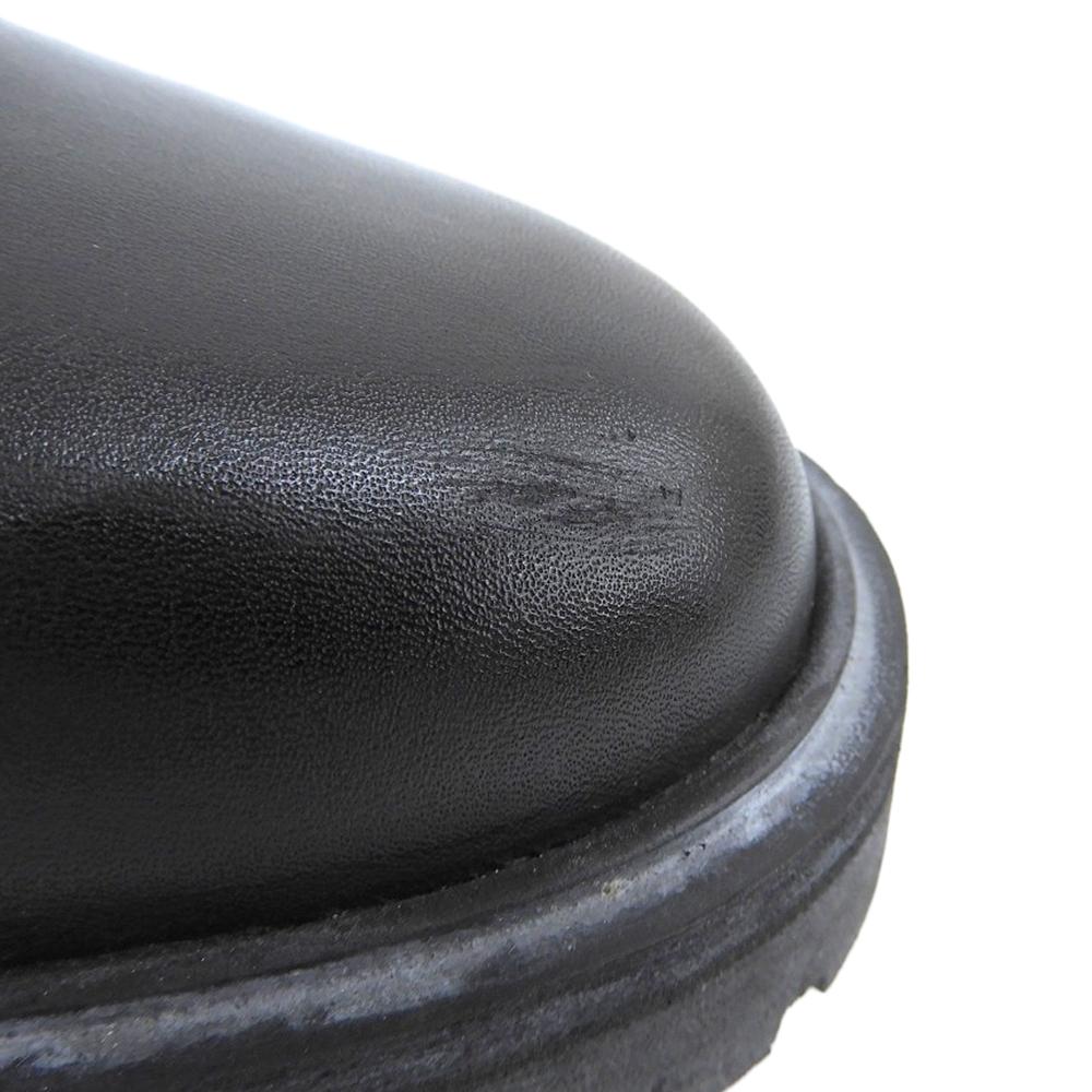 CELINE Margaret Chelsea Boots, Side Gore Boots, Men's, Black, Size 40 shoes 40 blackUsed