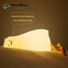 LED Children Night Light Rechargeable Silicone Squishy Duck Lamp Child Holiday Gift Sleeping Creative Bedroom Desktop Decor Lamp