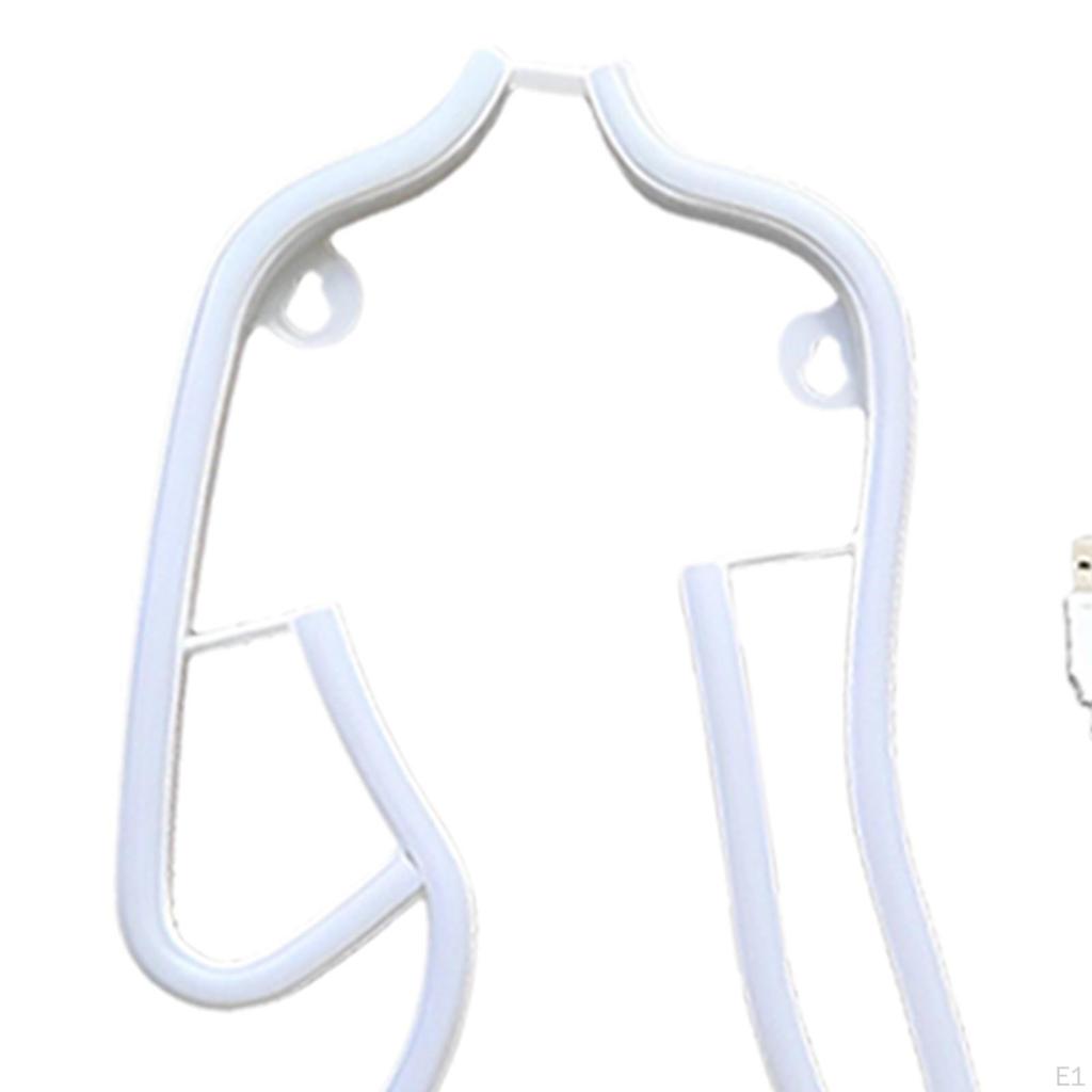 Леди Назад Девушки Женщина Тело Неоновый Знак Светодиодные Ночники Для Спальни Паба Гаража