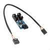 9-контактный USB-разъем-адаптер Внутренний хаб Разветвитель для материнской платы для RGB-подсветки