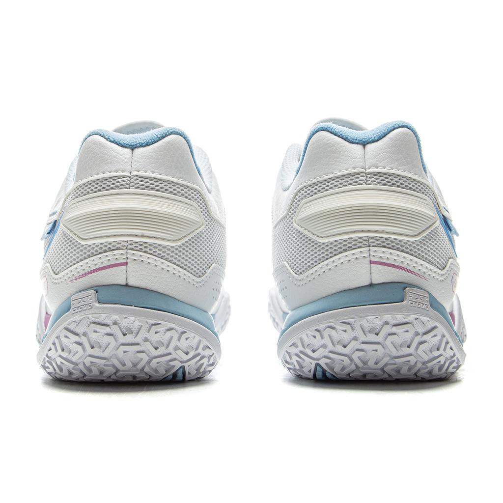 Li Ning Saga 3LITE Амортизирующие износостойкие низкие бадминтонные кроссовки унисекс стандартные белые AYTV003-1
