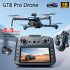 НОВИНКА для Оригинального Дрона GT8 8K Профессиональная Двойная Камера FPV GPS Бесколлекторный Двигатель Оптический Поток Стабилизация Складывающийся Квадрокоптер 4k 6K 8K RC Дрон Игрушка Подарок