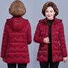 Женская зимняя теплая куртка с капюшоном, стеганая, больших размеров, повседневная верхняя одежда для женщин