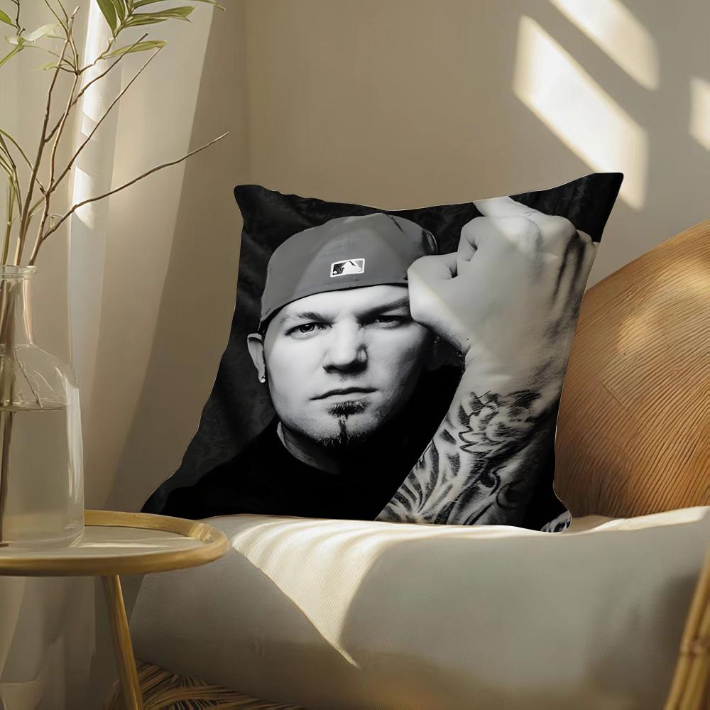 Чехол на подушку с принтом группы Nu Metal LLimp Bizkit, наволочка для подушки на диван в гостиной, декор для спальни