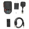 BT‑89 беспроводной плечевой динамик микрофон 2.4GHz портативный Bluetooth 2-сторонний радиомикрофон 10m 33ft