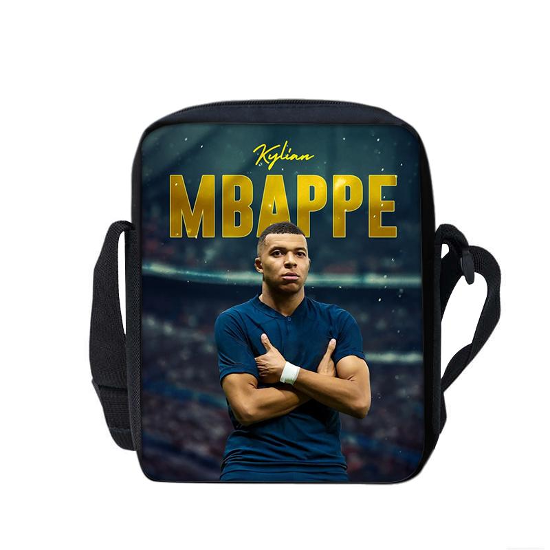 M-Mbappe Сумка-мессенджер через плечо с принтом, Сумка, Школьные сумки Звезды Футбола, Сумка для телефона, Сумка для покупок в стиле Футбольный спорт, Лучший подарок