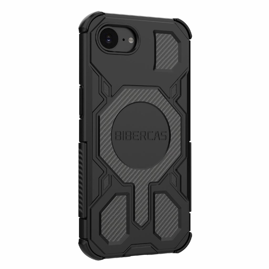 Серия BIBERCAS J-16 Для iPhone 16e Чехол Совместимый с MagSafe Противоударный ТПУ+ПК Чехол для телефона