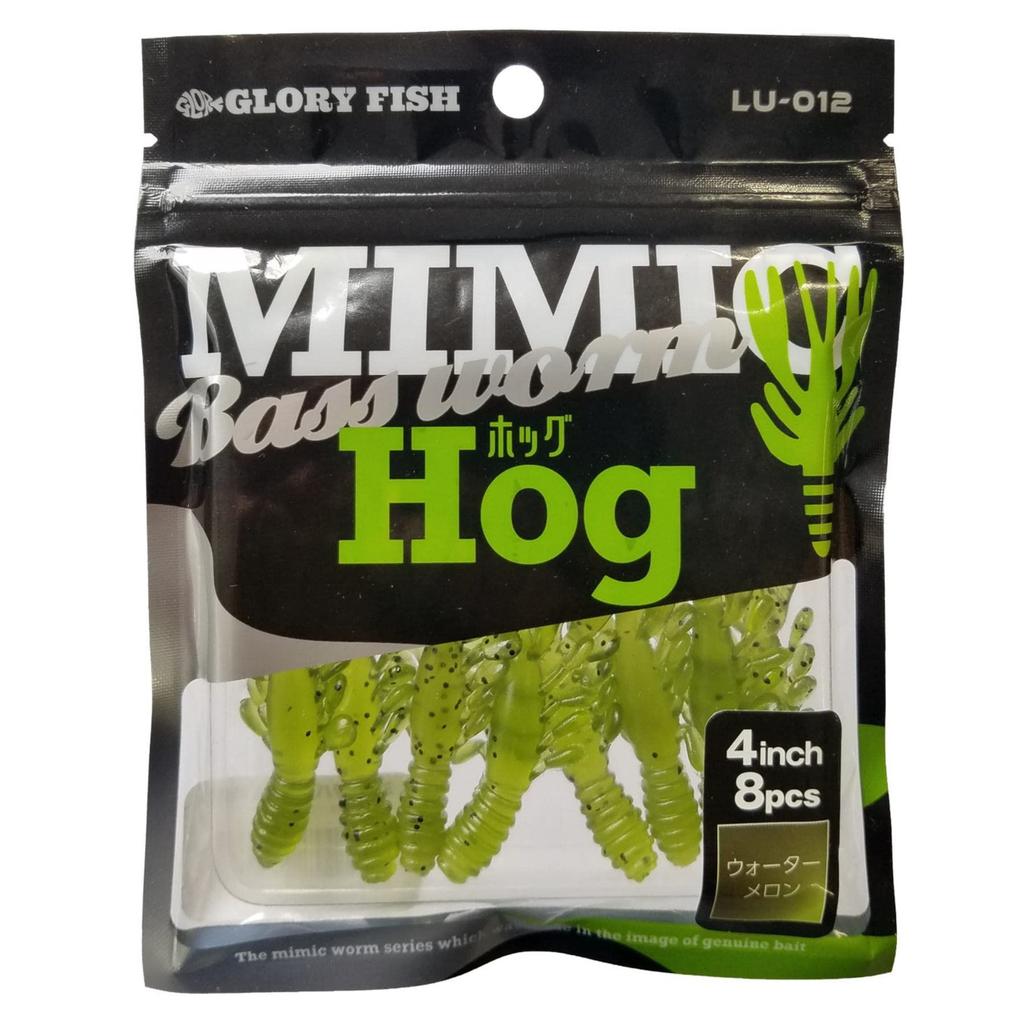 Приманка Glory Fish Bass LU-012 Имитация червя для басса Hog 4